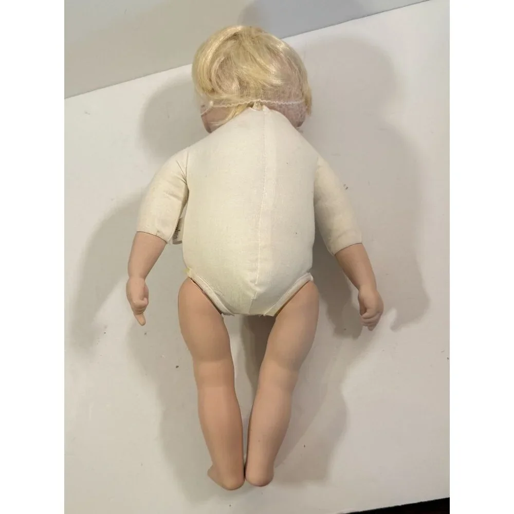 Vintage Gimme A Hug Craft Pouty Doll Bonita Worthing Cute Blonde Boy Teeth